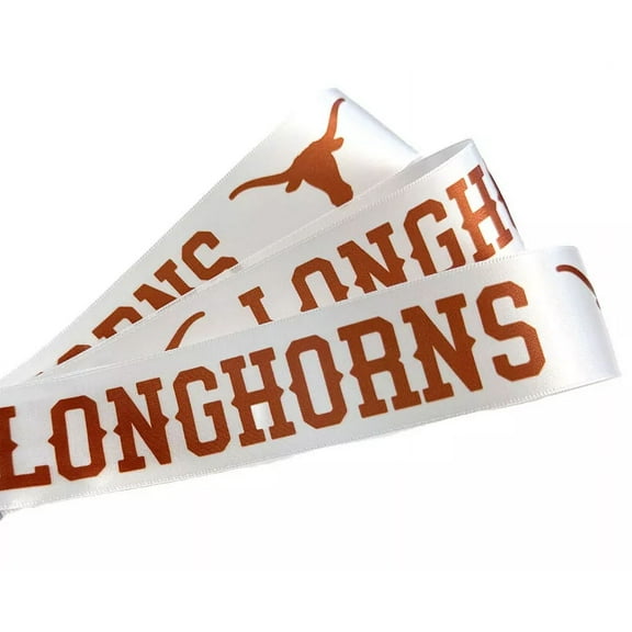 Texas Printed Ribbon 1.5"-Inch Width - 2 Feet