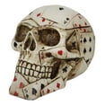 thumbnail image 4 of Ebros Ace Card Royal Flush Poker Game Skull Utility Keepsake Jewelry Trinket Box, 4 of 10