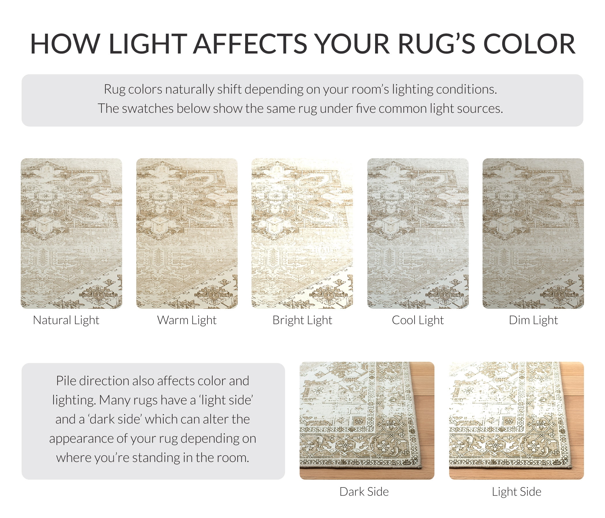 Safavieh Tucson Jayla Oriental Machine Washable Area Rug, Sage/Ivory, 9' x 9' Square