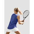 thumbnail image 4 of Rosvigor 3 Pack Womens Workout Tank Tops Quick Dry Sleeveless Shirts for Women Loose Fit Tops for Athletic Running Tennis Yoga, 4 of 9