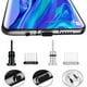 thumbnail image 1 of Pares de tapones antipolvo para teléfono, funda antipolvo para conector USB-C y conector de 3,5 mm, Plug n Protect para Galaxy S10/S9/S8, Huawei P9/P10/P20, Nexus 5X/6P, 1 of 3
