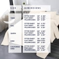 thumbnail image 3 of Kotton Culture 1000 TC Bed Sheets 4 Piece 15" Inch Deep Pocket Sheet Set (Ivory, King), 3 of 4
