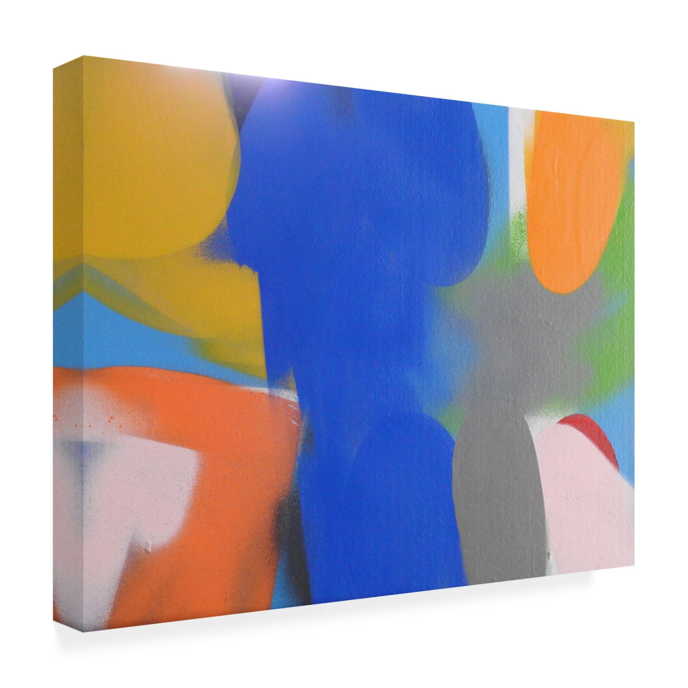 Canvas Wall Art - Gill Miller 'Life 3' Wall Art for Living Room, Bedroom, or Office Décor by Trademark Fine Art - 19 x 14 Inches