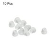 thumbnail image 3 of 10Pcs Snap Rubber Grommet Hole Plug Mount Dia 7.5mm ID 5mm H 9mm Seal Anti-Scratch for Cable Pipe White, 3 of 5