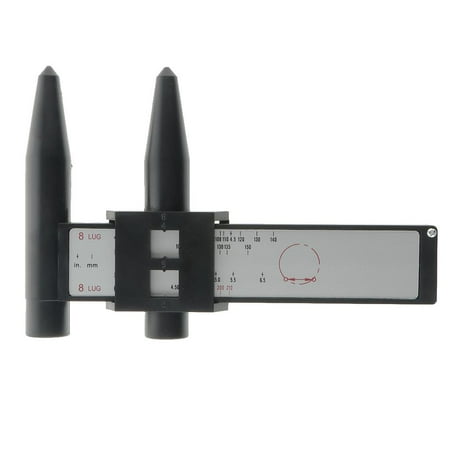 

Accurate Measuring Tools - Wheel/Stud Pattern Measuring Tool/PCD Ruler - 4 5 6 8 Holes Lug Pattern Gauge - Car Perfect Assistant