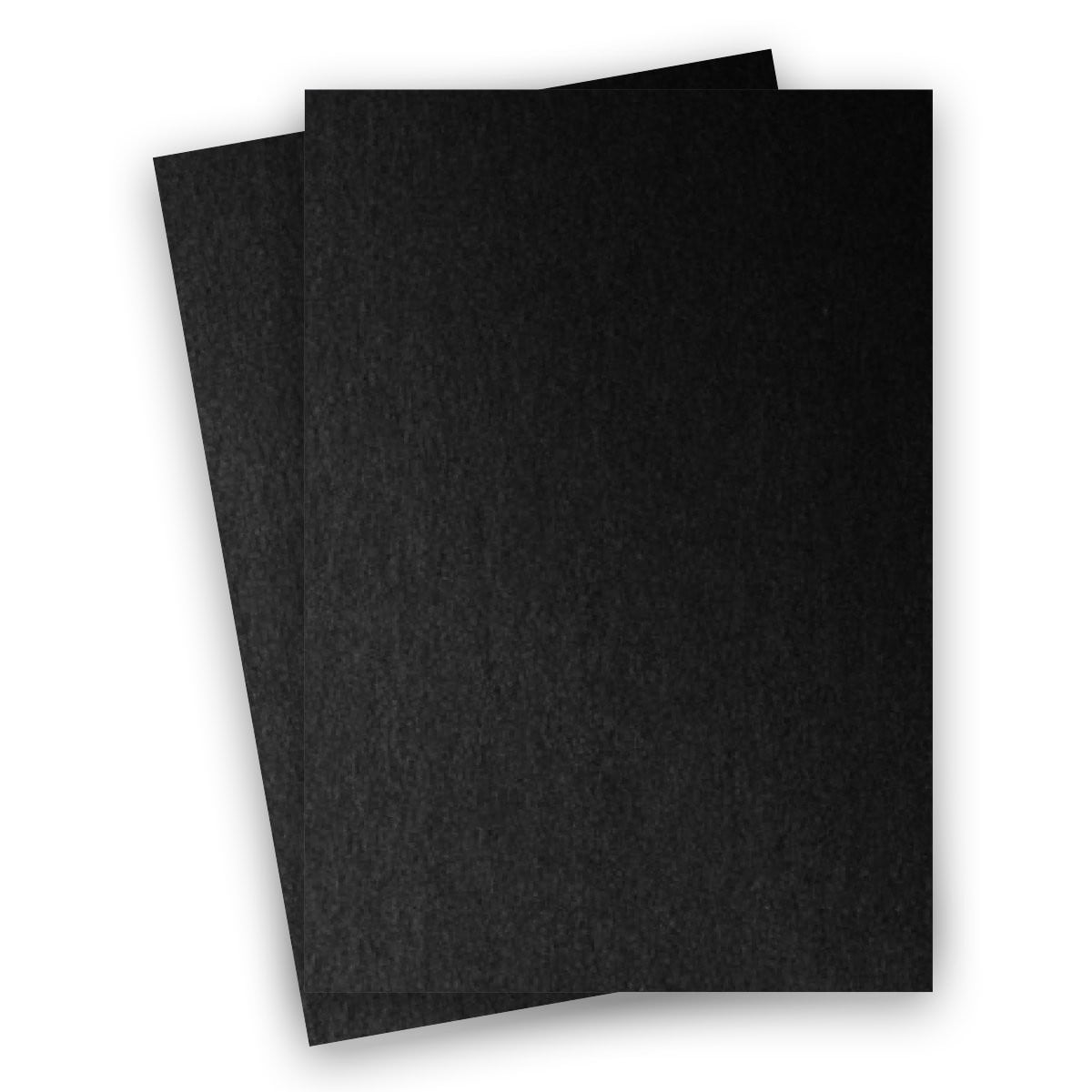 Metallic BLACK ONYX 8.5X14 (Legal) Paper 105C Cardstock 150 PK