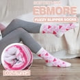 thumbnail image 3 of Calcetines Mullidos y Cálidos para Mujer EBMORE 5 Pares Rosados, 3 of 7