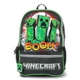 thumbnail image 4 of Minecraft Boys Light Up 17" 2-Piece Backpack & Lunch Set, Green, 4 of 4