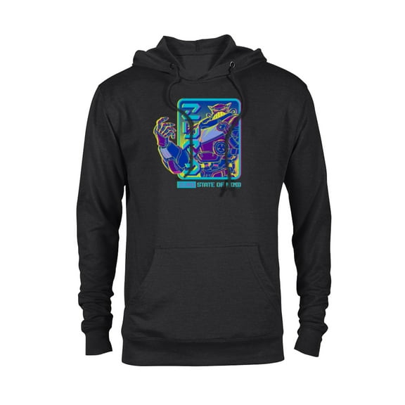 Disney PIXAR Lightyear Zurg State of Mind - Pullover Hoodie for Adults - Customized-Black