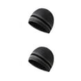 thumbnail image 4 of maskred Slouchy Caps Mesh Fabric Assorted Colors Fleeced Durability Comfortable Beanie Great Texture Long-time Service Wool Hat Dark Grep 2Set, 4 of 6