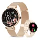 thumbnail image 1 of Smartwatch Para Mujer Reloj Inteligente Con Asistente De Voz Inteligente Piedras Tipo Diamante Pantalla Táctil Amoled Bluetooth Llamadas Deportes Sensor De Ritmo Cardiaco Isdewatch Nx7 Pro Rosa, 1 of 8