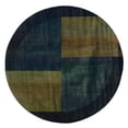 thumbnail image 2 of Sphinx Kharma Area Rug 1092L Blue Geometric Squares 4' x 5' 9" Rectangle, 2 of 2