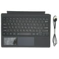 thumbnail image 1 of Teclado delgado inalámbrico NikouMX de absorción magnética Bluetooth para Microsoft Surface Pro3/4/5 Tablet PC, 1 of 8