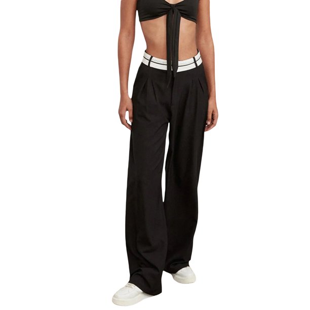 Txlixc Pantalones de primavera y otoño para mujeres Txlixc moda