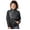 Black, variant on Alta Women's Two-Tone Full-Zip Fleece Jacket - Light Grey/Steel - Small