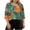Z18_Multicolor, variant on Summer Fashion Oversize Shirts for Womens V-neck Solid Color Five Minute Sleeves Oversized T-shirt Top
