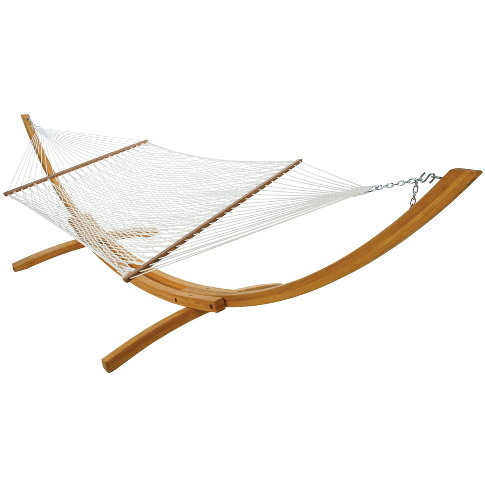 Hatteras Hammocks Deluxe Polyester Rope Hammock
