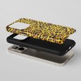 thumbnail image 2 of Leopard Print For All iPhone Series Protective Phone Case Wild Fashion Yellow Black, 2 of 7