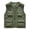 #112-Army Green, variant on Mens Senior Zip Utility Solid Vest Multiple Pockets Sleeveless Outdoor Jacket Top Khaki L Gifts for Father