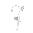 thumbnail image 1 of Pendientes estilo borla con circonitas para chicas adolescentes Pendientes minimalistas con perforaciones de moda, 1 of 8