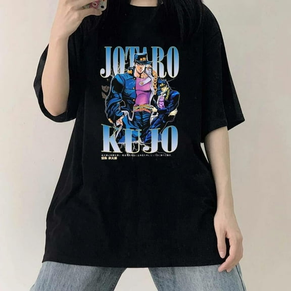 TSHIRT-Jotaro Kujo Jojo’s Bizarre Adventure Manga Anime Vintage Unisex T-Shirt