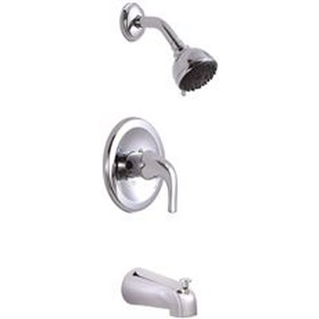Premier Tug - Premier Creswell Single-Handle Tub & Shower Faucet, Chrome