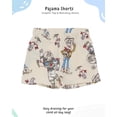 thumbnail image 3 of Disney Toy Story 2 Piece Boys Cotton Gauze Matching Outfit Toddler to Little Kids Sizes (Cream, 4T), 3 of 6