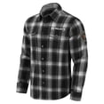 thumbnail image 2 of Men's Darius Rucker Collection by Fanatics Black Cincinnati Bengals Flannel Plaid Full-Snap Shirt, 2 of 6