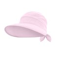 thumbnail image 2 of dgysar Womens Summer Sun Hat with Detachable Visor, Removable Brim Baseball Cap for Outdoor, Adjustable Mesh Breathable Ponytail Hat, 2 of 4