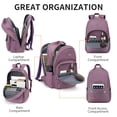 thumbnail image 3 of Mochila Breold para mujer, trabajo y viajes de 17,3 pulgadas con puerto USB, 3 of 7