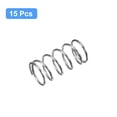 thumbnail image 3 of Unique Bargains Ressort de Compression 15 Pack en Acier Inoxydable 304, 15mm OD, Fil de 1,2mm, Longueur de 30mm, 3 of 6