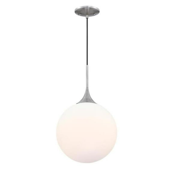 Westinghouse Lighting 6119500 Moretti One-Light LED Indoor Pendant, Brushed Nickel