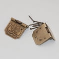thumbnail image 3 of MYG Wooden box hinge kitchen cabinet small hinge antique retro small hinge, 3 of 8