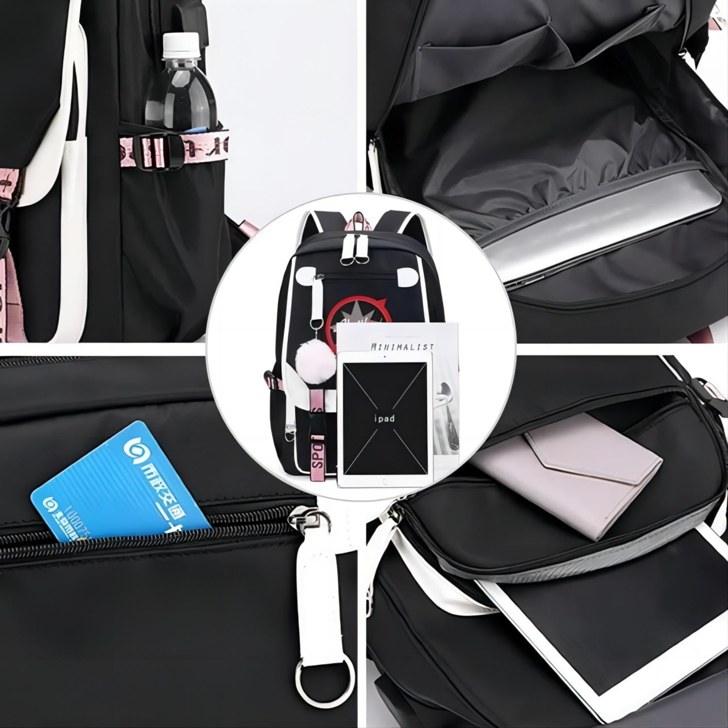 Kpop Stray Kids Hyun Jin Bang Chan Book School Bag Rucksack