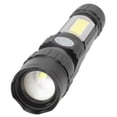 thumbnail image 3 of Flashlight,  Easy To Carry Wear Resistance IPX6 Waterproof Small Size Aluminum Alloy 7 Modes USB  Flashlight with Clip for Camping, 3 of 8