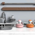 thumbnail image 4 of Toystoory Dispensador automático de jabón, cepillo de limpieza, utensilios de cocina, líquido, adición de alambre, esponja, fregador, Suministros de limpieza para el hogar Naranja, 4 of 6