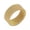 Gold, variant on 10mm Gold Stainless Steel Braided Mesh Ring Flexible Wide Band Plain Non-Tarnish Textured Size 10 R64