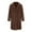 Coffee, variant on Herrnalise Jackets For Women Loose And Winter Wool Long Sleeved Lapel Wool Medium Long Coat Shackets For Women 2024 fall Beige,XXXXXL
