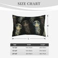 thumbnail image 6 of Bixox Jellyfish Printed Pillow Protector,Super Soft Ideal for Home,Guests,Rentals - 16"x24", 6 of 8