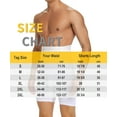 thumbnail image 7 of VASLANDA Men Tummy Control Shorts High Waist Slimming Shapewear Body Shaper Leg Underwear Briefs, 7 of 7