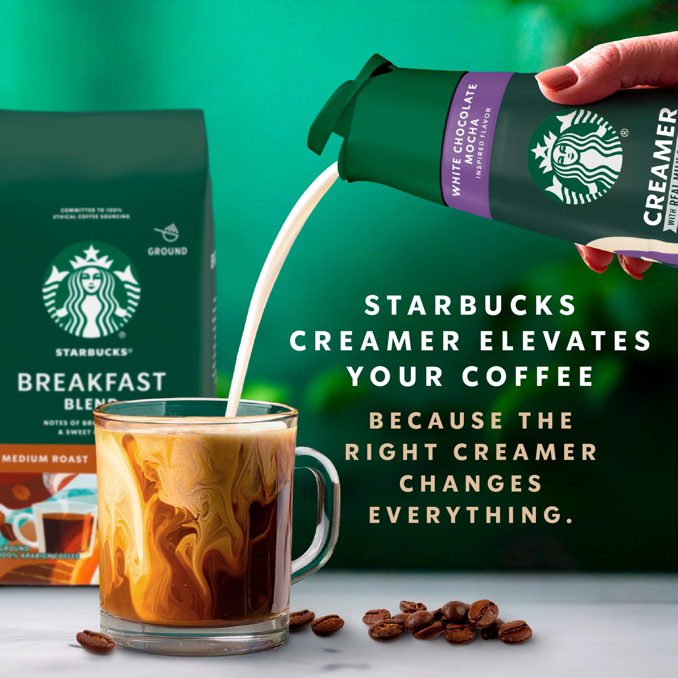 Starbucks White Chocolate Mocha Creamer, 28 fl. oz. Bottle 28 fl oz
