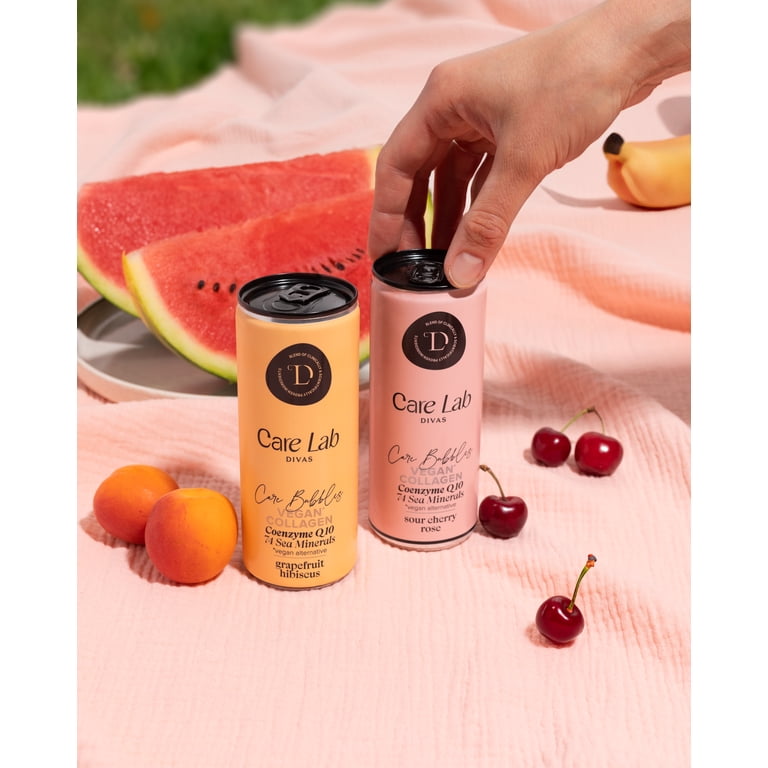 Care Bubbles VEGAN COLLAGEN | Sour Cherry – Rose | Functional