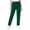 Army Green, variant on Utoimkio Women's Scrub Pants Elastic Drawstring Waist Straight Leg Trousers with Side Cargo Pocket Stretch Fabric for Medical Nurse Uniform