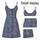 thumbnail image 3 of Laklulu Vestidos midi fluidos de lunares casuales de verano para mujer, 2, L, 3 of 6
