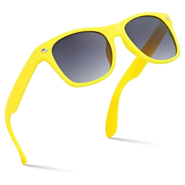 Lentes de Sol Retro Rewind para Niños con Protección UV400 y Montura Goma, Edad 3-12