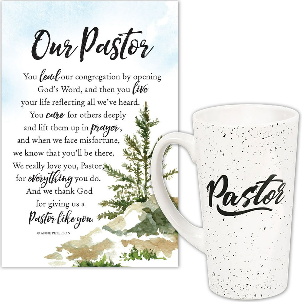 Set Our Pastor Appreciation Plaque Pastor Quote 16 Oz Ceramic set our pastor appreciation plaque pastor quote 16 oz ceramic