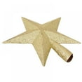 thumbnail image 7 of 8" Christmas Tree Topper Star Tree-top Star Christmas Tree Decoration Indoor Party Home Decoration (Gold), 7 of 7