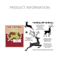 thumbnail image 3 of Christmas Deer Clear And Die Sets For Handmade Card Making Cutting Dies Stencils Scrapbook Kit Embossing Seals Template, 3 of 8
