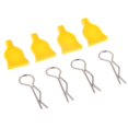 thumbnail image 1 of 1 De Clips RC Body Clips Shell Buckle Repuestos 1: Amarillo Hugo Hebilla de carcasa de coche RC, 1 of 6