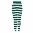 thumbnail image 3 of BiZtdJrK High Waisted Yoga Pants for Women Halloween Striped Print Funny Party Leggings Soft Stretch Fitness Workout Legging Green XXL, 3 of 10